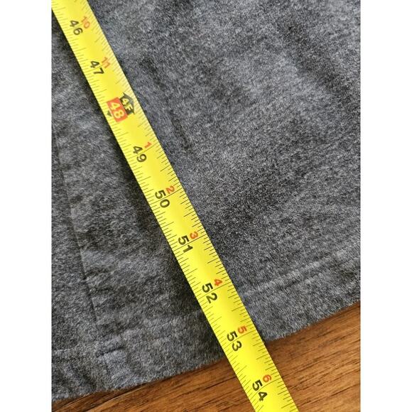 L.L Bean Gray 100% Cotton Maxi Dress Women's Size L Vintage Cottagecore - Picture 7 of 7